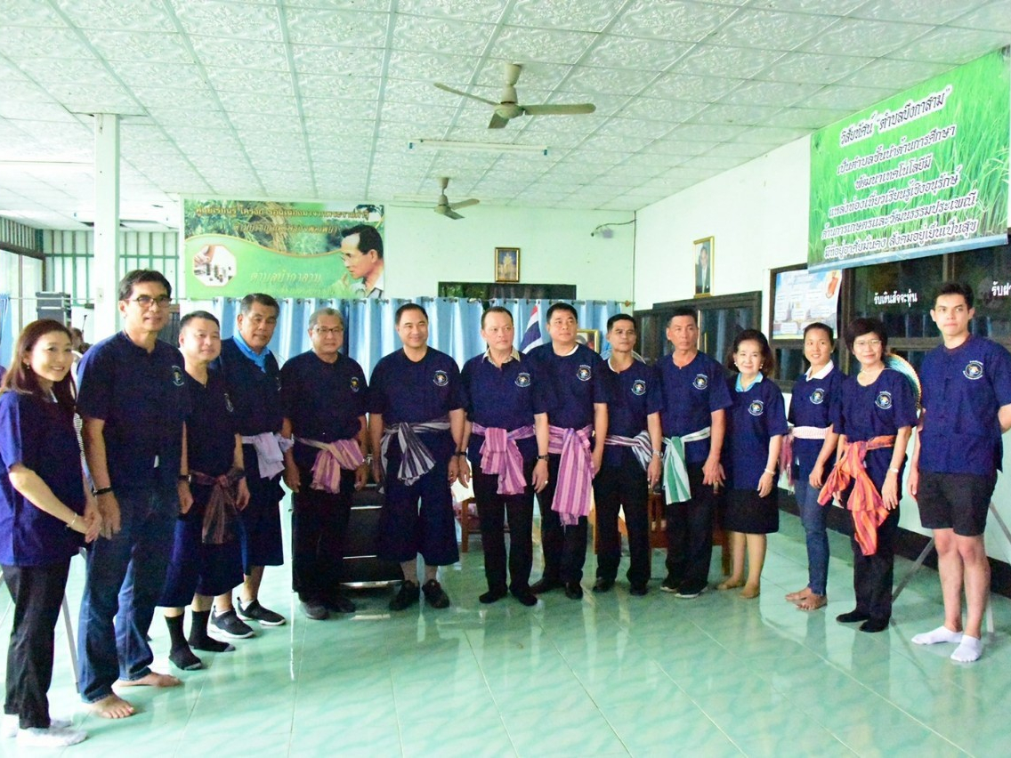 โครงการเรียนรู้วิธีชาวนา พบความสุข ตามแนวทางศาสตร์พระราชา ปี 3